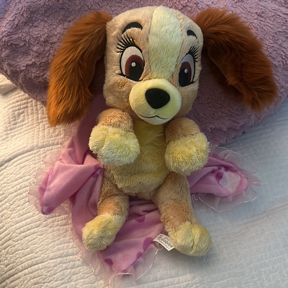 Disney Babies plush from WDW DL parks official Baby Lady from Lady & the Tramp - Picture 4 of 15